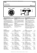 BEGA 77 125 Instructions For Use preview