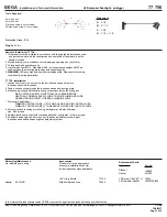 Preview for 1 page of BEGA 77 756 Installation And Technical Information