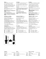 Предварительный просмотр 2 страницы BEGA 7922 Instruction Manual