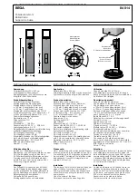 BEGA 84 014 Instructions For Use предпросмотр