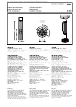 Preview for 1 page of BEGA 84 020 Instructions For Use