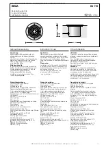 BEGA 84 115 Instructions For Use предпросмотр