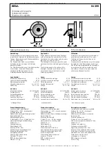 Preview for 1 page of BEGA 84 399 Instructions For Use