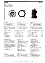 Предварительный просмотр 1 страницы BEGA 84 400 Instructions For Use