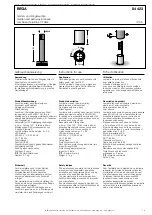 Preview for 1 page of BEGA 84 423 Instructions For Use