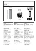 Preview for 1 page of BEGA 84 639 Instructions For Use