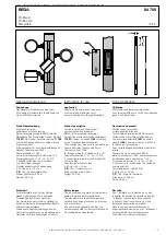 Preview for 1 page of BEGA 84 700 Instructions For Use