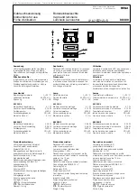 Preview for 1 page of BEGA 88 300 Series Instructions For Use