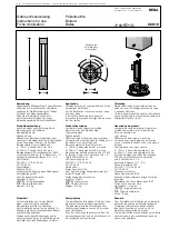 Preview for 1 page of BEGA 88 619 Instructions For Use