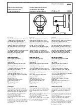 BEGA 8902 Instructions For Use preview