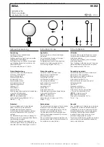 Preview for 1 page of BEGA 99 282 Instructions For Use