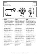 BEGA 99 524 Instructions For Use preview