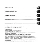 Preview for 3 page of BEGA BETEX 22 ELDi User Manual