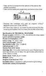 Предварительный просмотр 9 страницы Beghelli 26700 Installation, Use And Maintenance Manual