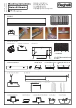 Beghelli 86 Series Mounting Instructions preview