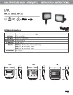 Предварительный просмотр 2 страницы Beghelli MPL Series Installation Instructions