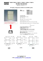 Beghelli NVG Instruction Manual preview