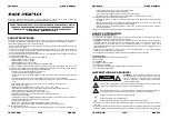 Preview for 9 page of BEGLEC MSD 900 Operation Manual