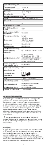 Preview for 102 page of Beha-Amprobe 2100-Delta User Manual