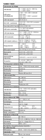 Preview for 152 page of Beha-Amprobe 2100-Delta User Manual