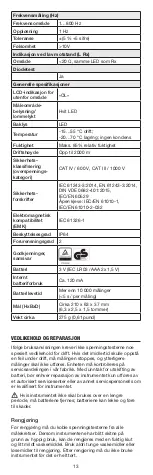 Preview for 187 page of Beha-Amprobe 2100-Delta User Manual