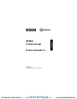 Предварительный просмотр 16 страницы Beha-Amprobe AC50A User Manual