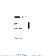 Предварительный просмотр 30 страницы Beha-Amprobe AC50A User Manual