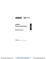 Предварительный просмотр 44 страницы Beha-Amprobe AC50A User Manual