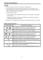 Preview for 11 page of Beha-Amprobe AM-555-EUR User Manual