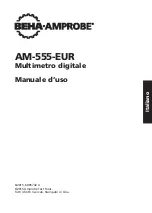 Preview for 93 page of Beha-Amprobe AM-555-EUR User Manual