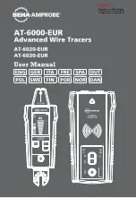 Предварительный просмотр 1 страницы Beha-Amprobe AT-6000-EUR Series User Manual