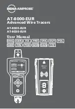 Beha-Amprobe AT-8000-EUR Series User Manual preview