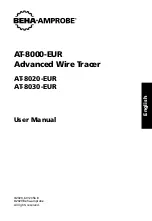 Preview for 3 page of Beha-Amprobe AT-8000-EUR Series User Manual