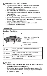Предварительный просмотр 6 страницы Beha-Amprobe BAT-250-EUR Manual