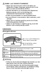 Предварительный просмотр 12 страницы Beha-Amprobe BAT-250-EUR Manual