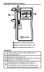 Предварительный просмотр 35 страницы Beha-Amprobe BAT-250-EUR Manual