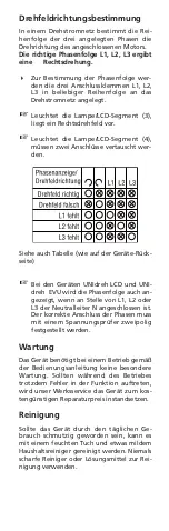 Предварительный просмотр 5 страницы Beha-Amprobe DR 705 Instruction Manual