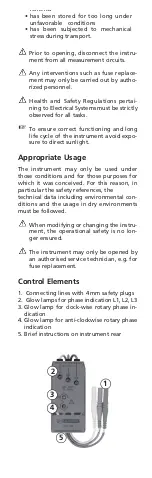 Предварительный просмотр 10 страницы Beha-Amprobe DR 705 Instruction Manual