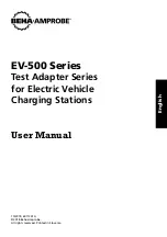 Предварительный просмотр 3 страницы Beha-Amprobe EV-500 Series User Manual