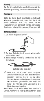 Предварительный просмотр 7 страницы Beha-Amprobe MAGNO VOLTfix Instruction Manual