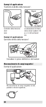 Предварительный просмотр 22 страницы Beha-Amprobe MAGNO VOLTfix Instruction Manual