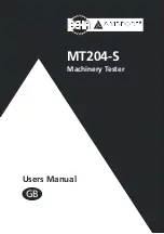 Предварительный просмотр 1 страницы Beha-Amprobe MT204-S User Manual