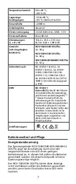 Предварительный просмотр 28 страницы Beha-Amprobe NCV-1000 Instruction Manual