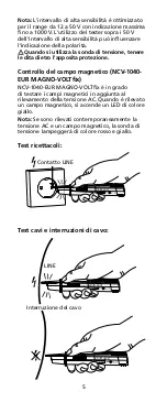 Предварительный просмотр 54 страницы Beha-Amprobe NCV-1000 Instruction Manual