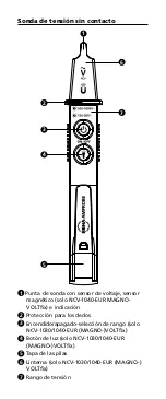 Предварительный просмотр 62 страницы Beha-Amprobe NCV-1000 Instruction Manual