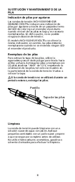 Предварительный просмотр 71 страницы Beha-Amprobe NCV-1000 Instruction Manual