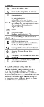 Предварительный просмотр 78 страницы Beha-Amprobe NCV-1000 Instruction Manual