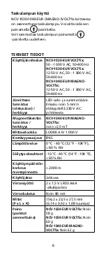 Предварительный просмотр 83 страницы Beha-Amprobe NCV-1000 Instruction Manual