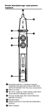 Предварительный просмотр 102 страницы Beha-Amprobe NCV-1000 Instruction Manual