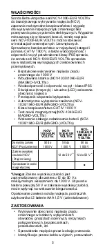 Предварительный просмотр 106 страницы Beha-Amprobe NCV-1000 Instruction Manual